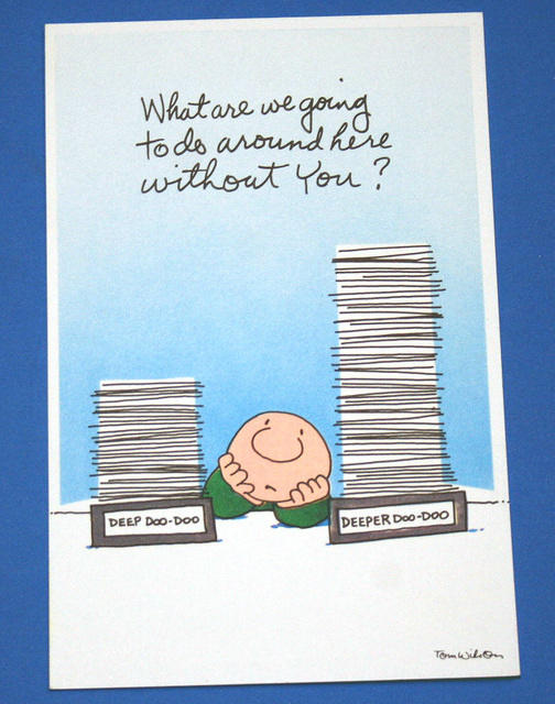 1990 Carlton Cards, American Greetings ZiGGY Greeting Card