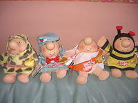 Russ Berrie Italian ZiGGY Dolls