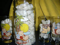 ZiGGY German Glass Pitcher and Glasses Set