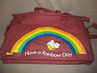 ZiGGY Brown "Have A Rainbow Day" Bag